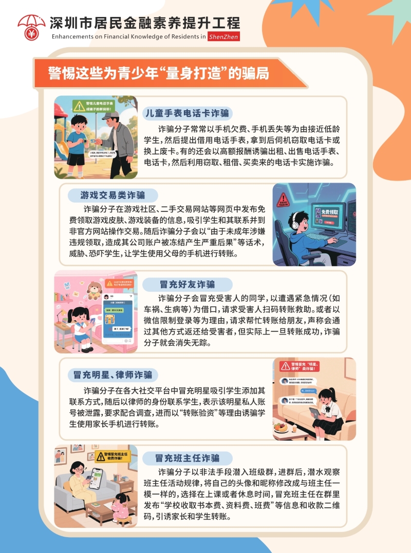 【防非宣传月】警惕这些为青少年”量身打造“的骗局